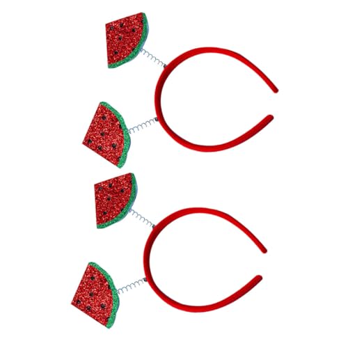 Healeved 2stücke Mädchen-stirnband Mit Realistischen Wassermelonen-boppern Süßes Haaraccessoire Für Mädchen Zu Feiertagen Und Partys Lustiges Kopfschmuck Für Mädchen von Healeved