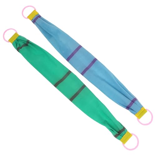 Healeved Sanftes Badetuch Rückenreibstreifen Griff Peelingbürste Dusche Bad Wäscher von Healeved