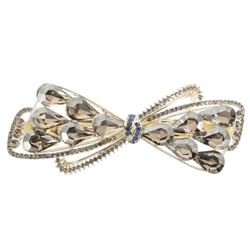 Healeved 2stücke Rhinestone Haarspange Für Damen Eleganter Haarschmuck Mit Glitzersteinchen Hochzeits-haarklammer Für Dickes Haar Stilvolles Accessoire Für Besondere Anlässe von Healeved
