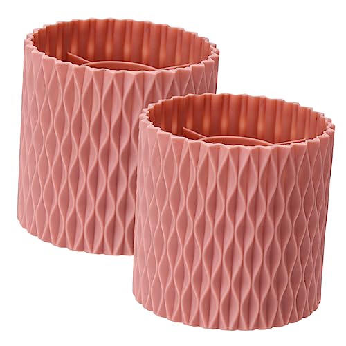 Healeved 2 Stück Make-up-pinselhalter Rotierender Make-up-pinsel-organizer Robust Für Kosmetik Reisen Und Zuhause von Healeved