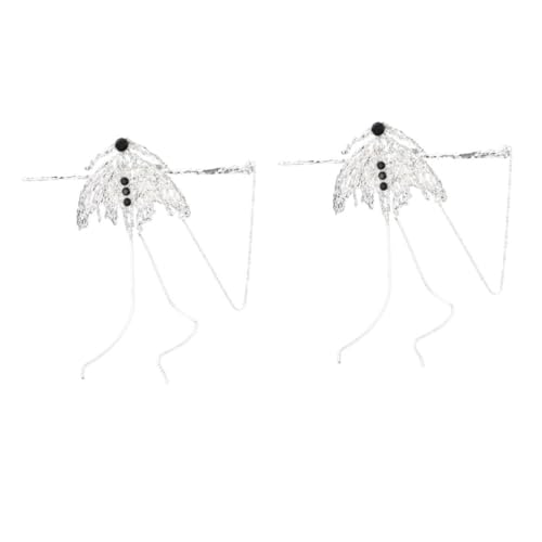 Healeved Schicke Haarnadel Dutt-clip Haarstab Pferdeschwanzhalter Für Den Täglichen Gebrauch Besondere Anlässe 2-teiliges Set von Healeved