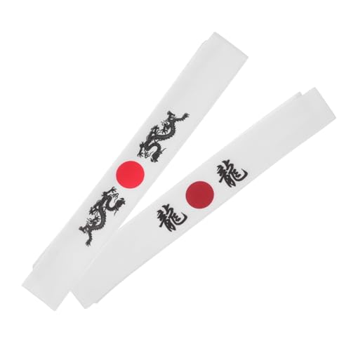 Healeved 2stücke Japanisches Samurai Stirnband Set Traditionelle Kopfbedeckung Für Sport Koch-events Und Kostüme Für Karate-training Und Partys Healeved 2stücke Japanisches Samurai Stirnband Set Traditionelle Kopfbedeckung Für Sport Koch-events Und Kostüme Für Karate-training Und Partys von Healeved