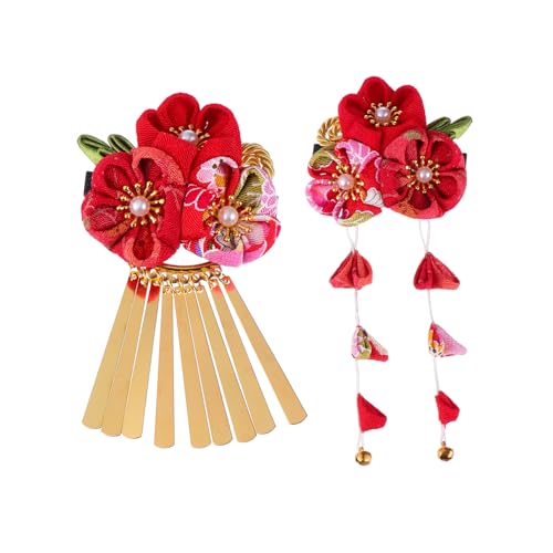 Healeved 2 Stücke Japanischen Blume Haarnadel Kopfschmuck Für Frauen Kopfschmuck Haar Clip Dekorative Healeved 2 Stücke Japanischen Blume Haarnadel Kopfschmuck Für Frauen Kopfschmuck Haar Clip Dekorative von Healeved