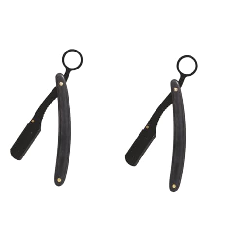 Healeved 2st Mehrzweck-rasierer Trimmer Rasierklinge Schere Werkzeug Zum Formen Des Bartes Friseurklingenhalter Rasiermesser Gesichtsrasierer Bartglätter Für Männer Borste Kahl Black Holz Healeved 2st Mehrzweck-rasierer Trimmer Rasierklinge Schere Werkzeug Zum Formen Des Bartes Friseurklingenhalter Rasiermesser Gesichtsrasierer Bartglätter Für Männer Borste Kahl Black Holz von Healeved