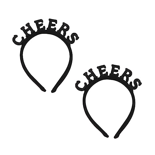 Healeved 2stücke Teiliges Weihnachts-haarband Mit Und Buchstaben Für Partys Festliche Haaraccessoires Für Erwachsene Für Silvesterfeiern Und Weihnachtsfeiern von Healeved