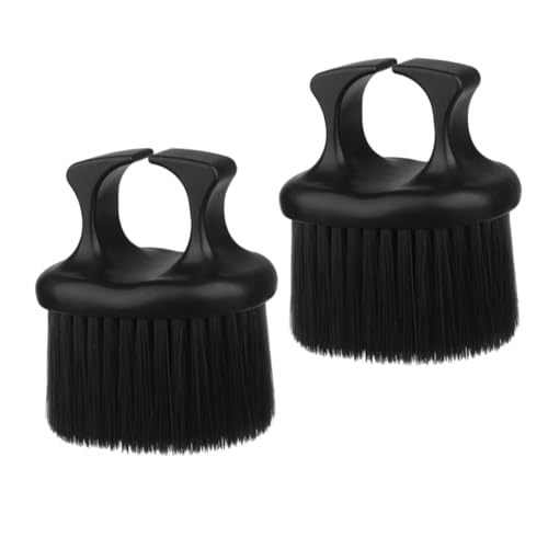 Healeved 2stücke Friseurbürste Bartpinsel Mit Weichen Borsten Für Männer Zum Reinigen Und Entwirren Von Haaren Tragbar Mit Ringdesign Robust Und Widerstandsfähig von Healeved