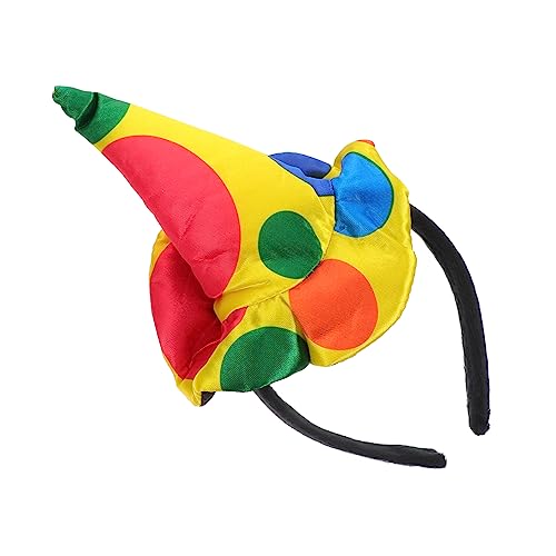 Healeved 2stücke Clown Haarband Für Erwachsene Lustiges Cosplay Hoops Headdress Für Karneval Kostümparty Festival Einfache Handhabung Unvergessliches Design von Healeved