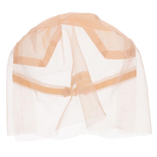 Healeved 2stücke Verstellbare Lace Wig Kappe Elastisches Haarnetz Für Damen Beigefarben Für Perückenherstellung Atmungsaktive Wig Mesh Haube von Healeved