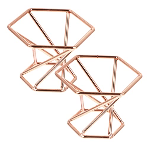 Healeved 2stücke Edelstahl Puderquast Halter Eleganter Make-up Schwamm Aufbewahrungsständer Für Frauen Und Mädchen Rosa Puder Puff Rack Zur Schnellen Trocknung von Healeved