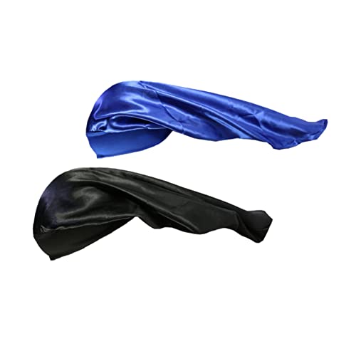 Healeved 2stücke Schlafhaube Für Dreadlocks Elastische Haarpflegemütze Zopfmütze Zum Schutz Der Kopfhaut Nachtschlafmütze Für Frauen Und Mädchen Haarhaube Für Lange Zöpfe Und Lockiges Haar von Healeved