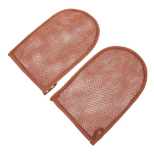 Healeved 2stücke Exfoliator-handschuhe Für Männer Peeling-duschhandschuhe Körperpeeling-mitts Für Sanfte Hautreinigung Und Reichhaltige Schaumbildung von Healeved