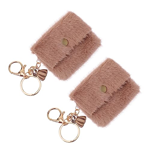 Healeved 2stücke Geldbörse-schlüsselanhänger Mit Ring Schlüsselanhänger Für Wechseltasche Und Mini-münztasche Organisierter Für Schlüsseltasche Leicht Tragbar Und Dekoriert von Healeved