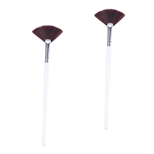 Healeved 2stücke Gesichtsmaske Applikator Pinsel Mit Haar Make-up Pinsel Werkzeug Zum Auftragen Von Crememasken Und Schlammmasken Leicht Zu Reinigen Und Wiederverwendbar von Healeved