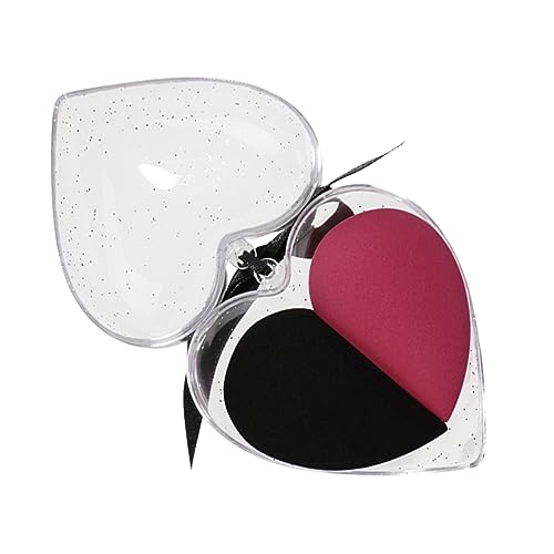 Healeved 2stücke Herzförmiger Puff Nass Und Trocken Beflockter Beauty-make-up-schwamm Make-up-eier Für Foundation Creme Puder Concealer Geeignet Für Kosmetikprodukte Healeved 2stücke Herzförmiger Puff Nass Und Trocken Beflockter Beauty-make-up-schwamm Make-up-eier Für Foundation Creme Puder Concealer Geeignet Für Kosmetikprodukte von Healeved