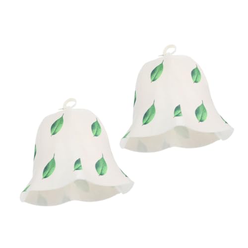 Healeved 2stücke Saunahaube Aus Filz Für Damen Wiederverwendbar Und Wasserabsorbierend Tragbar Für Sauna Und Dusche Zu Hause Komfortabel Und Praktisch von Healeved