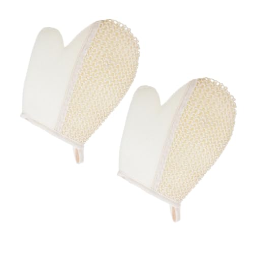 Healeved 2stücke Sisal Peelinghandschuhe Für Dusche Und Körperreinigung Wasserdichte Exfoliationshandschuhe Für Mädchen Für Spa Und Poolnutzungx von Healeved