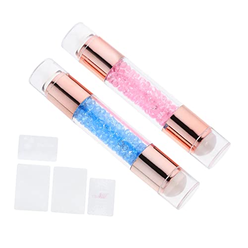 Healeved 2stücke Stempel Für Nägel Mit Nagelkunststempel Diy Maniküre Stamper Dual Head Maniküre Stempel Nagelstamper Für Werkzeug von Healeved