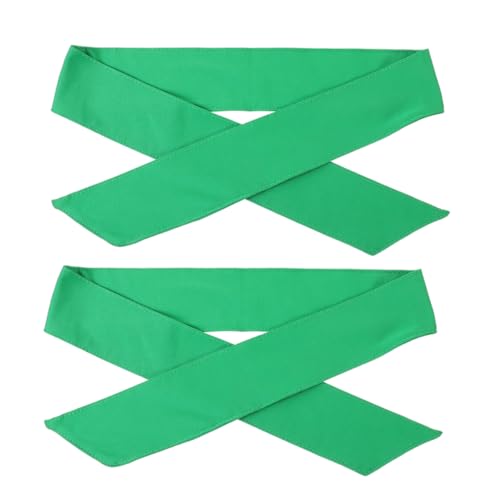 Healeved 2stücke Stirnband Aus Stoff Zum Schweißableiten Verstellbares Haarband Für Damen Und Herren Geeignet Für Sport Und Fitness Leicht Zu Reinigen Tragen von Healeved