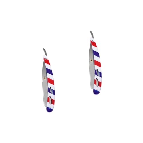 Healeved 2stücke Stripe Manual Eyebrow and Beard Shaver Professioneller Friseurbedarf Für Präzises Styling Sicherer Rasierer Für Salon Und Zuhause Healeved 2stücke Stripe Manual Eyebrow and Beard Shaver Professioneller Friseurbedarf Für Präzises Styling Sicherer Rasierer Für Salon Und Zuhause von Healeved