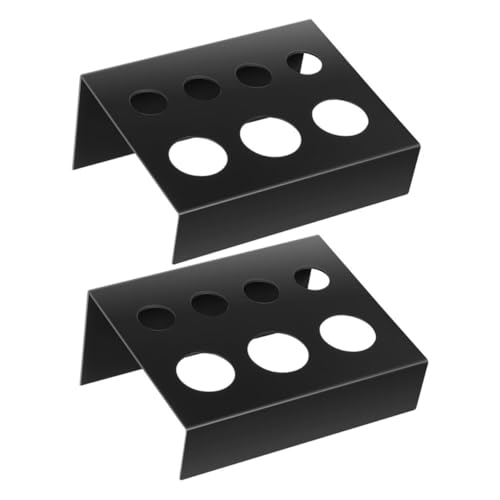 Healeved 2stücke Tattoo-pigment-tintenbecherhalter Pigmenthalter Tattoo-tintenbecherständer Metall-organizer Für Tätowierzubehör Make-up Und Kunst von Healeved