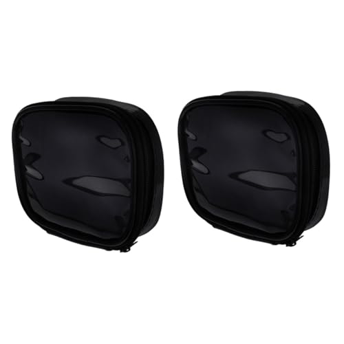 Healeved 2stücke Transparente Kosmetiktasche Kleine Reise-Make-up-Tasche Transparente Kulturtasche Mit Reißverschluss Make-up-Tasche Für Handtasche Organizer Für Reise-toilettenartikel von Healeved