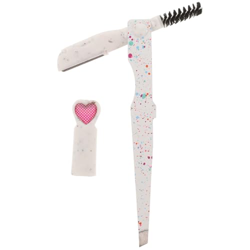 Healeved 3-In-1-Präzisionstrimmer Wimpernverlängerungspinzette Augenbrauenrasierer Augenbrauentrimm-Pflegewerkzeuge Für Damen Und Herren Healeved 3-In-1-Präzisionstrimmer Wimpernverlängerungspinzette Augenbrauenrasierer Augenbrauentrimm-Pflegewerkzeuge Für Damen Und Herren von Healeved