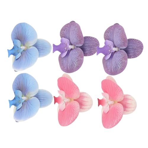 Healeved 3paar Blumen-schuhclip Schmetterlings-orchideen-schuhclips Damen-schuhanhänger Dekorative Schuhschnalle Blumen-clips Zum Anklipsen Für Schuhe Clips Für Schuhdekoration von Healeved