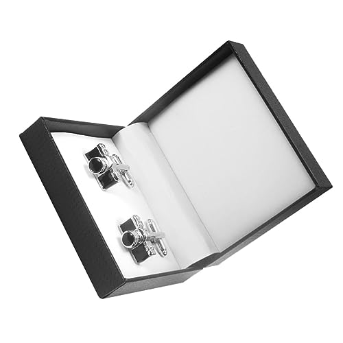Healeved 3 Paare Herren Manschettenknöpfe im Kameradesign Kreative Cufflinks mit Geschenkbox für Hochzeit Formelle Anlässe und Business Outfits Hochwertige Verarbeitung für Langlebigen von Healeved