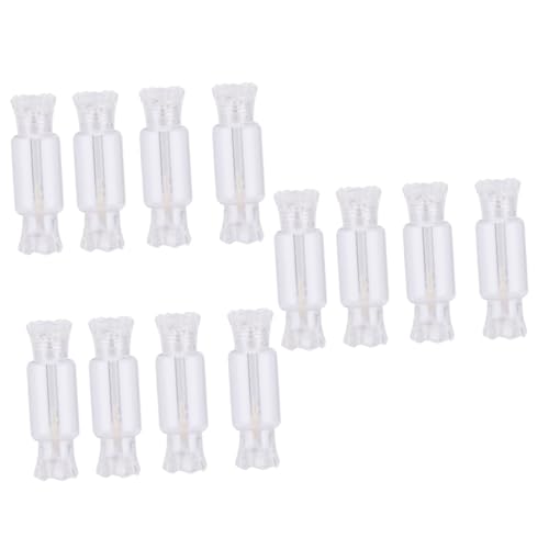 Healeved 3 Sätze Diy Lippenstift Lippen Glasur Tube Lip Gloss Leere Flasche Halter Für Lipgloss Flaschen Für Lippenbalsam Klare Lipgloss-tube Lippenrohr Plastik Transparent 12 Stück * 3 von Healeved