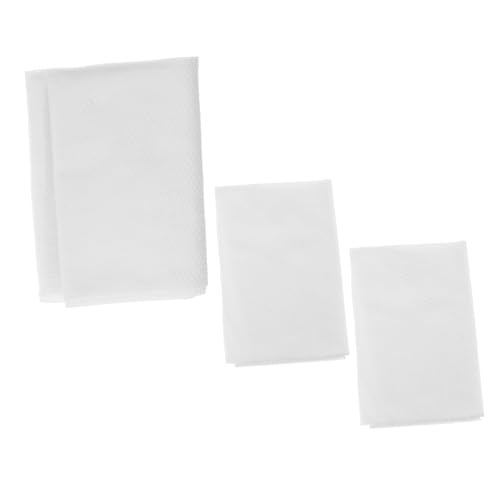 Healeved 3 Sätze Einweg-badetuch Handtücher Wasserabsorbierendes Handtuch Reisen Mikrofaser Einwegwaschlappen Einmalhandtuch Salon Handtuch Reise Badetuch Pflanzenfasern Weiß 3 Stück * 3 von Healeved