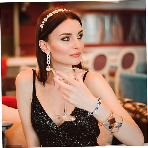 Healeved 3 Sätze Evil Eye Schmuckset Teilig mit Anhänger und Armband Schutzkette für Damen und Herren Leichtes Handgefertigtes Design als für Besondere Anlässe von Healeved