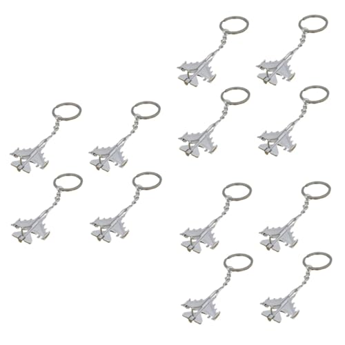 Healeved 3 Sätze Flugzeug Schlüsselanhänger Zinklegierung Langlebiger Schlüsselbund Anhänger Für Stilvolles Zubehör Für Männer Frauen 4 Stück * 3 Healeved 3 Sätze Flugzeug Schlüsselanhänger Zinklegierung Langlebiger Schlüsselbund Anhänger Für Stilvolles Zubehör Für Männer Frauen 4 Stück * 3 von Healeved