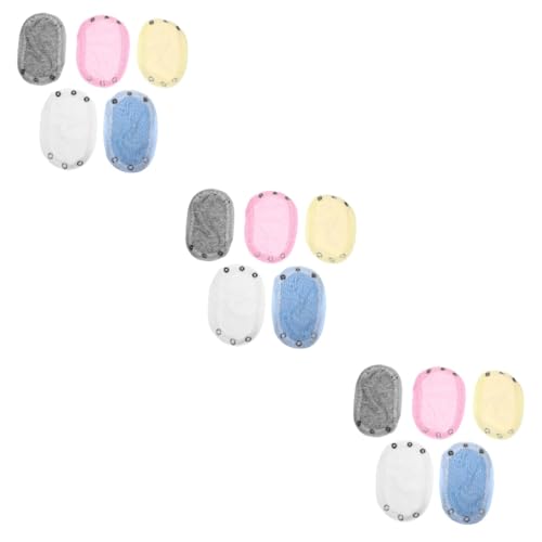 Healeved 15stücke Strampler Verlängerung Aus Baumwolle Crotch Extender Für Kleinkinder Komfortable Und Einfache Anwendung Für Täglichen Gebrauch von Healeved