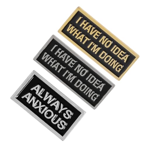 Healeved 3 Sätze Kreative Emaille Broschen Legierung Unisex Abzeichen Für Kleidung Taschen Und Hüte Für Und Anlässe 3 Stück * 3 von Healeved