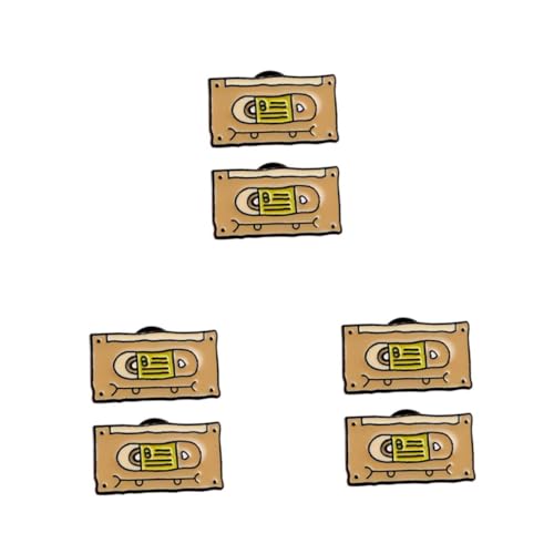 Healeved 3 Sätze Retro Cartoon Brosche Mode Brosche Kreatives Accessoire Für Damen Für Kleidung Taschen Schals Hüte 2 Stücke * 3 von Healeved