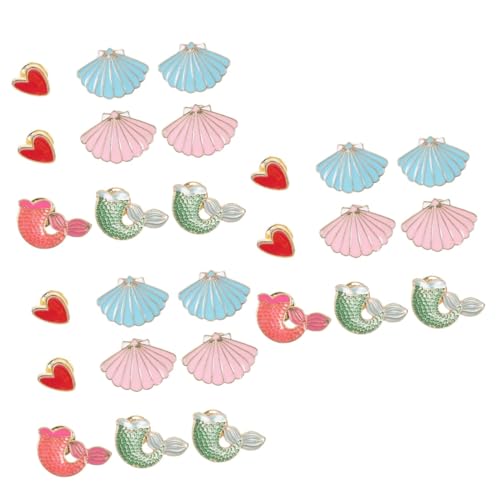 Healeved 3 Sätze Teiliges Cartoon Brustpin Für Frauen Kreative Haarschmuck Brosche Niedliche Meeresstern Design Für Kleidung Taschen Hüte Langlebig Leicht Besondere Anlässe 9 Stück * 3 von Healeved