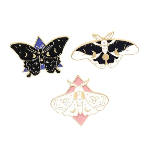 Healeved 3 Sätze Tiermotiv Brosche Legierung Mit Backlack Stilvolles Modeaccessoire Für Kleidung Taschen Und Schals Für Partys Und Besondere Anlässe 3 Stücke * 3 von Healeved