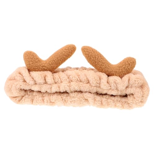 Healeved 3stücke Damen Haarband Weihnachtsgeweih Plüsch Haarreif Elastisch Für Alltag Und Besondere Anlässe Khaki Healeved 3stücke Damen Haarband Weihnachtsgeweih Plüsch Haarreif Elastisch Für Alltag Und Besondere Anlässe Khaki von Healeved