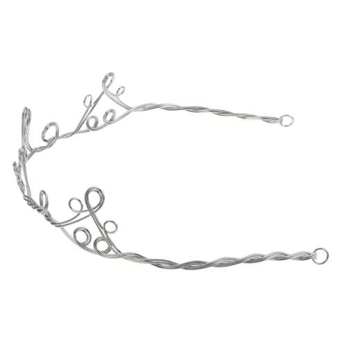 Healeved 3stücke Handgefertigte Silberne Winding Krone Haarschmuck Für Damen Haaraccessoire Für Partys Geburtstage Und Besondere Anlässe von Healeved