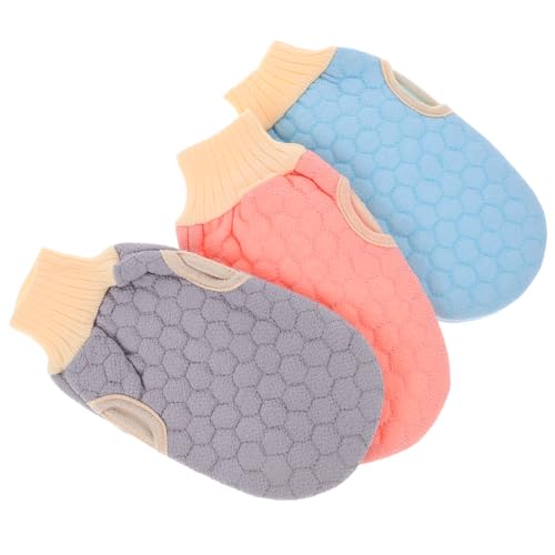 Healeved 3stücke Peeling-handschuh Duschhandschuh Körpermassage-peeling Luffa-schwamm Entferner Abgestorbener Haut Hautpeeling-wäscher Für Männer Und Frauen von Healeved