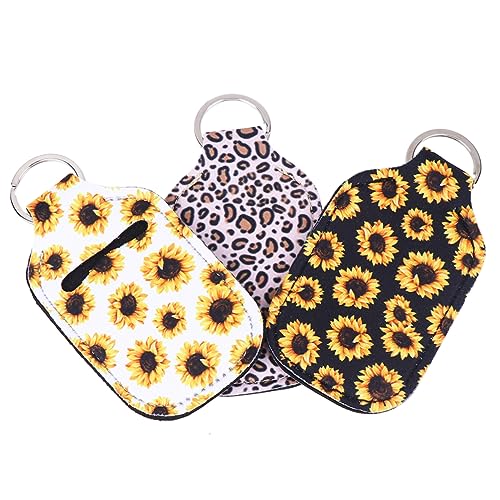 Healeved 30ml Neopren Schlüsselanhänger Tragbare Flasche für Leicht und Dekorativ 3 Stück für Unterwegs Healeved 30ml Neopren Schlüsselanhänger Tragbare Flasche für Leicht und Dekorativ 3 Stück für Unterwegs von Healeved