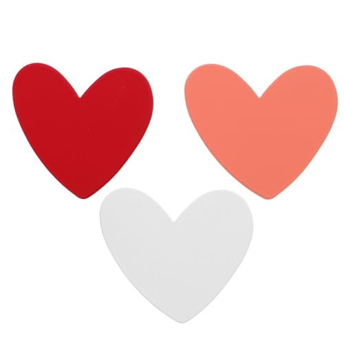 Healeved 3 Stück Herzförmige Emaille Broschen aus Zinklegierung Vintage Anstecknadeln für Damen Langlebige Glänzende Reversnadeln Geeignet für Hochzeit Party Jacken Pullover Hüte und von Healeved