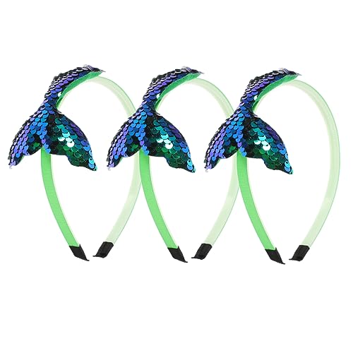 Healeved Meerjungfrau-stirnband für Mädchen 3er-pack Glitzerndes Stirnband-set für Geburtstage Feiertage und Den Alltag Healeved Meerjungfrau-stirnband für Mädchen 3er-pack Glitzerndes Stirnband-set für Geburtstage Feiertage und Den Alltag von Healeved