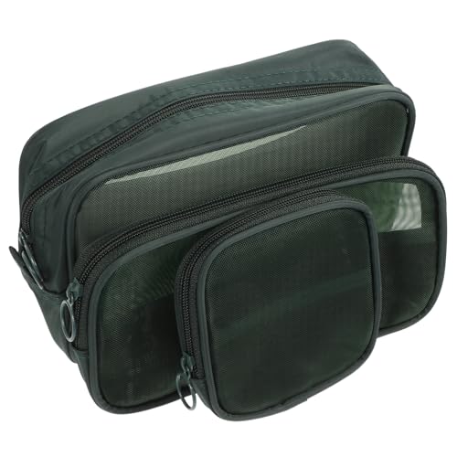 Healeved 3stücke Reise-Make-up-Tasche Aus Mesh Mit Reißverschluss Kosmetik-Organizer Für Kleine Gegenstände Make-up-Tasche Für Reisen Und Alltag von Healeved