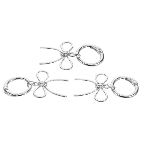 Healeved 3stücke Schleifen-schuhschnallen Aus Metall Schuh-charm-accessoires Im Punk-stil Abnehmbare Schuh-charm-dekorationen Als Anhänger Für High Heels Schuh-schleifen-aufsätze Für von Healeved