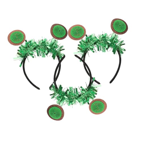 Healeved 3stücke Obst-haarband Frucht-stirnband Party-kopfbedeckung Frühlingsfest-accessoire Haarreifen Für Mädchen Obst-haar-accessoires Langlebiges Stirnband Festivalkopfbedeckung von Healeved
