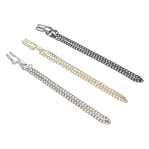 Healeved 3stücke Uhrenkette Für Taschenuhr Aus Metall Dekorative Geldbörsenketten Für Männer Modische Taschenuhrketten Geeignet Als Jeanskette Und Taschenuhrkettendekoration von Healeved