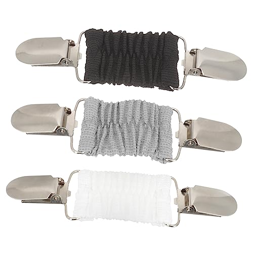 Healeved 3 Stück Teiliges Elastische Kleidclip Strickjackenclip Langlebiger Rutschfester Schal und Cardigan Clip für Damen Vielseitiges Modezubehör von Healeved