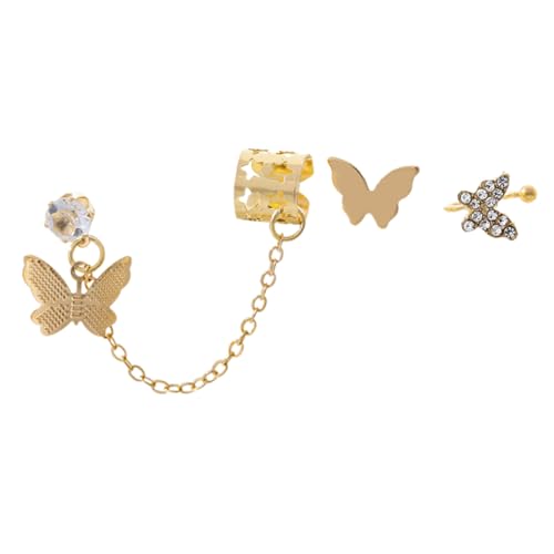 Healeved 3stücke Schmetterlings-manschetten-ohrringe Kleine Zierliche Ohrringe Goldene Ohrstecker Für Damen Hypoallergene Schmetterlingsflügel-ohrringe Minimalistische Schmuck Für Healeved 3stücke Schmetterlings-manschetten-ohrringe Kleine Zierliche Ohrringe Goldene Ohrstecker Für Damen Hypoallergene Schmetterlingsflügel-ohrringe Minimalistische Schmuck Für von Healeved