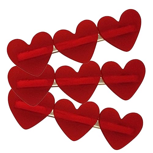 Healeved 3stücke Herz-haarnadeln Klemmhaarspangen Haarschmuck Seitenklammern Herzklammern Damenclips Mädchenhaarspangen Haarklammern Zubehör Für Frauen Und Mädchen von Healeved